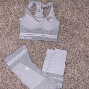Grey Ryderwear seamless set